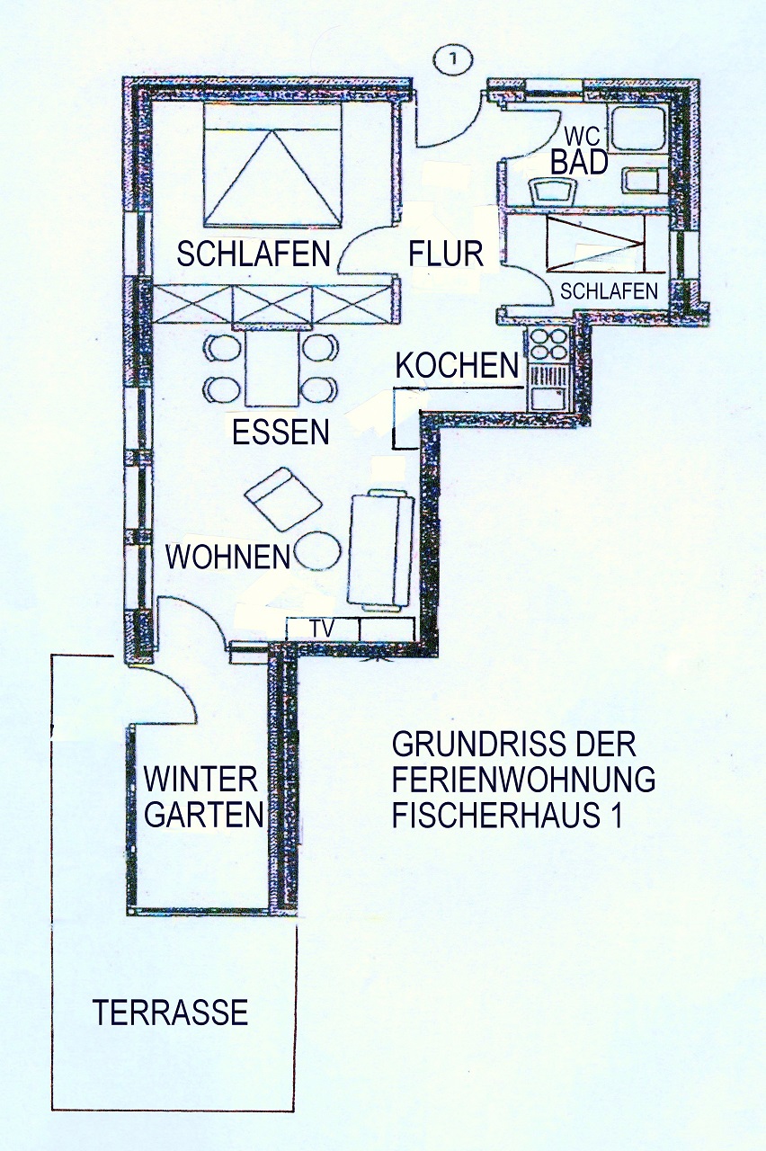 Ferienwohnung 1 im Fischerhaus